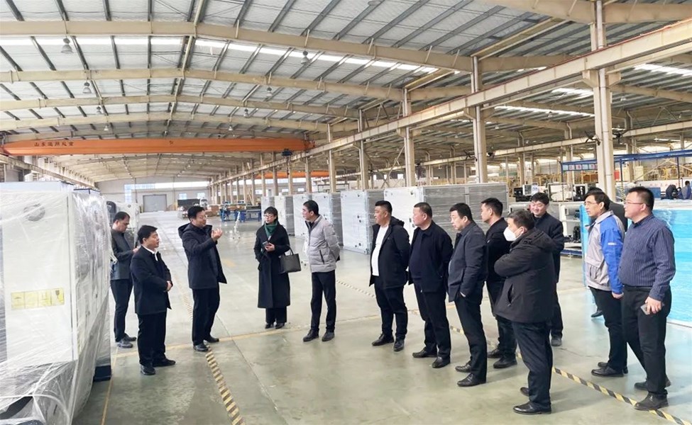 中國建筑節(jié)能協(xié)會建筑節(jié)能技術推廣工作委員會一行到訪山東科靈節(jié)能
